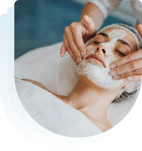 Facial aftercare products at Zuri's Petite Spa