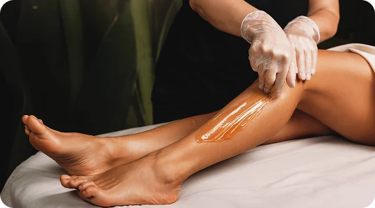 Sugaring and strip sugar hair removal at Zuri's Petite Spa