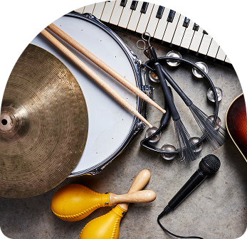 Cymbals and Shakers