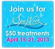 Post Spring Spa Week 2013