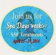 Spring Spa Days Week(s) April 2014